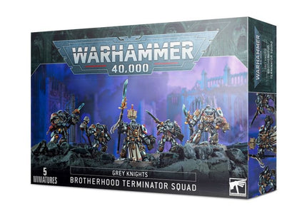 Gamers Guild AZ Warhammer 40,000 Warhammer 40K: Grey Knights - Brotherhood Terminator Squad Games-Workshop