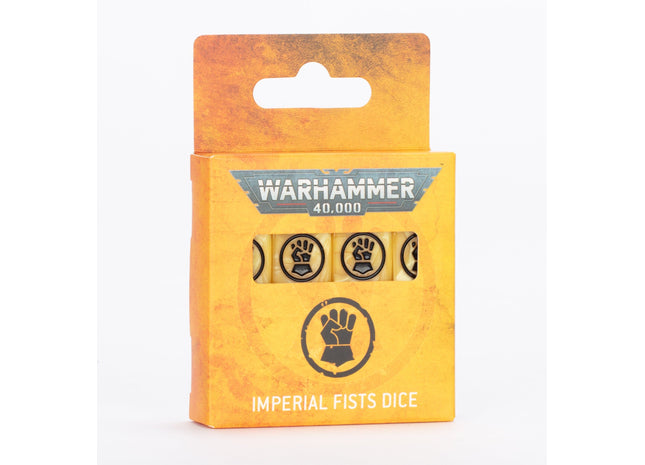 Gamers Guild AZ Warhammer 40,000 Warhammer 40K: Imperial Fists Dice (Pre-Order) Games-Workshop