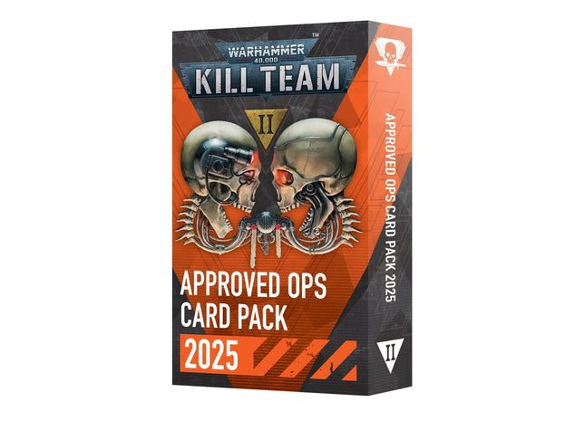 Gamers Guild AZ Warhammer 40,000 Warhammer 40K: Kill Team: Approved Ops Cards 2025 (Pre-Order) Games-Workshop