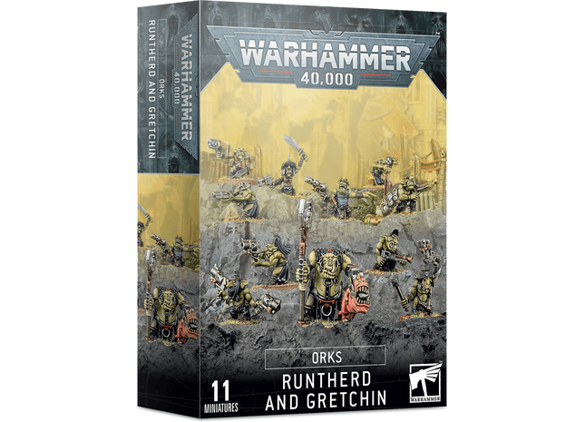 Gamers Guild AZ Warhammer 40,000 Warhammer 40K: Orks - Runtherd & Gretchin Games-Workshop