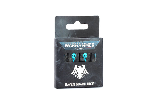 Gamers Guild AZ Warhammer 40,000 Warhammer 40K: Raven Guard Dice (Pre-Order) Games-Workshop
