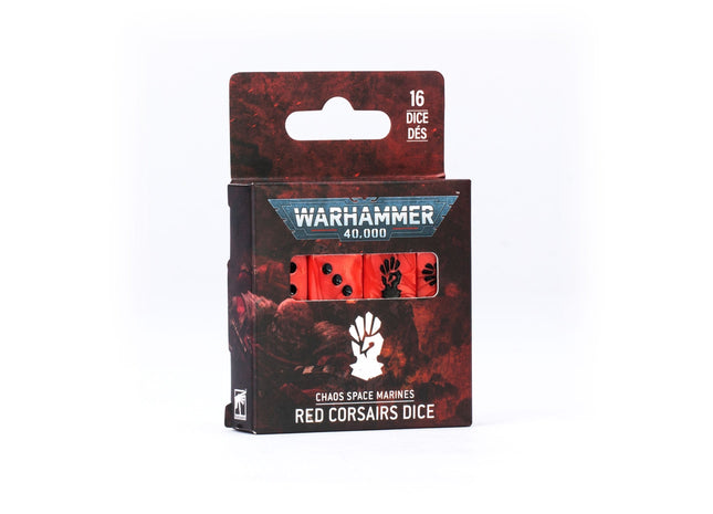 Gamers Guild AZ Warhammer 40,000 Warhammer 40K: Red Corsairs - Dice (Pre-Order) Games-Workshop
