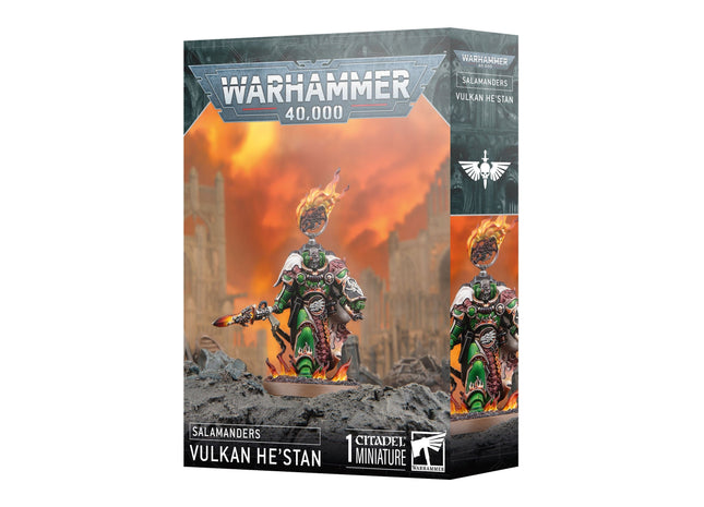 Gamers Guild AZ Warhammer 40,000 Warhammer 40K: Salamanders: Vulkan He'stan (Pre-Order) Games-Workshop