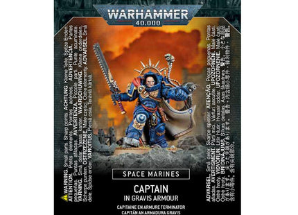 Gamers Guild AZ Warhammer 40,000 Warhammer 40K: Space Marines - Captain in Gravis Armour Games-Workshop