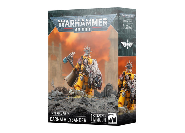 Gamers Guild AZ Warhammer 40,000 Warhammer 40K: Space Marines: Imperial Fists: Darnath Lysander (Pre-Order) Games-Workshop