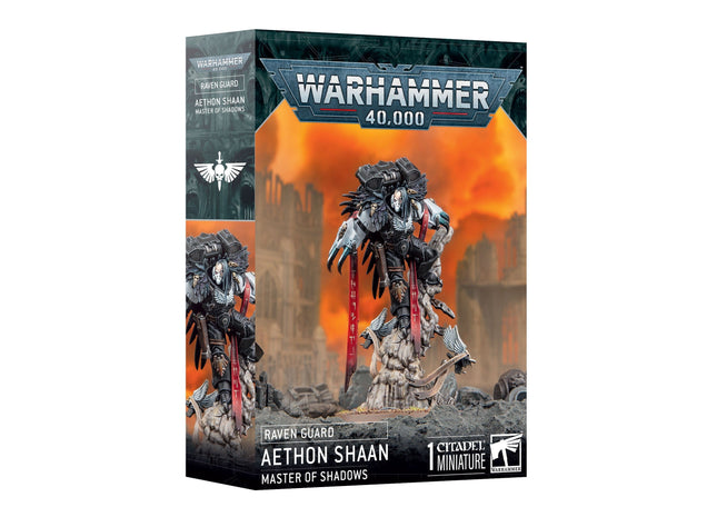 Gamers Guild AZ Warhammer 40,000 Warhammer 40K: Space Marines: Raven Guard: Aethon Shaan (Pre-Order) Games-Workshop