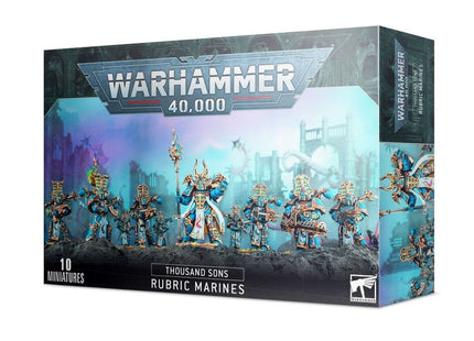Gamers Guild AZ Warhammer 40,000 Warhammer 40K: Thousand Sons - Rubric Marines Games-Workshop