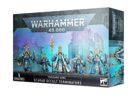 Gamers Guild AZ Warhammer 40,000 Warhammer 40K: Thousand Sons - Scarab Occult Terminators Games-Workshop
