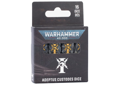 Gamers Guild AZ Warhammer 40K Warhammer 40K: Adeptus Custodes - Dice (Pre-Order) Games-Workshop