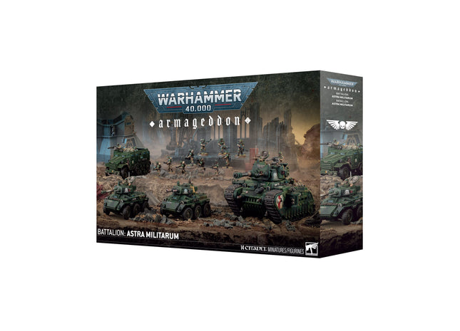 Gamers Guild AZ Warhammer 40K Warhammer 40K: Astra Militarum - Armageddon Battalion Games-Workshop