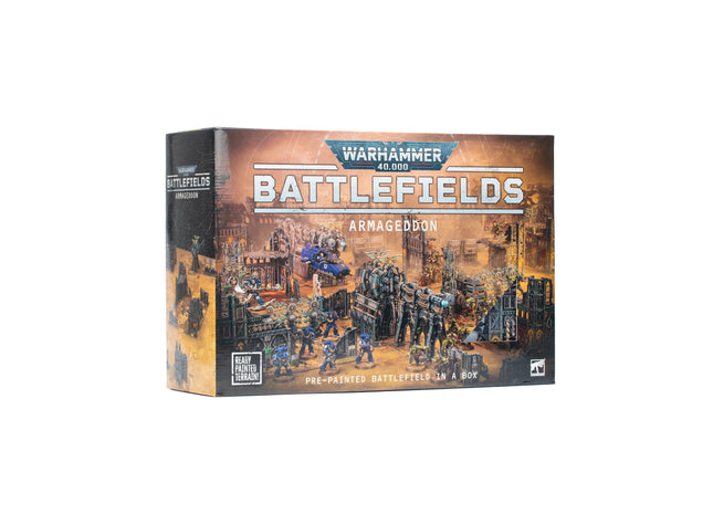 Gamers Guild AZ Warhammer 40K Warhammer 40k: Battlefields: Armageddon – Ready-Painted Terrain (Pre-Order) Games-Workshop