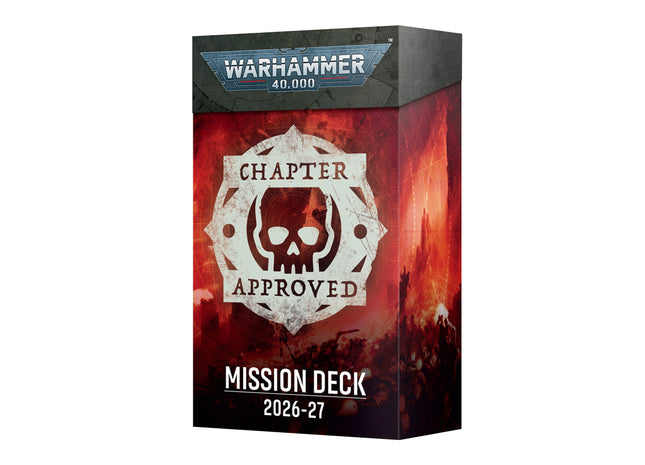Gamers Guild AZ Warhammer 40K Warhammer 40K: Chapter Approved Mission Deck 2026-27 (Pre-Order) Games-Workshop