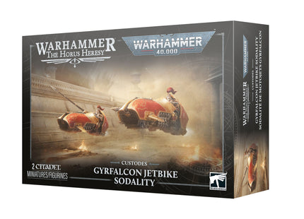 Gamers Guild AZ Warhammer 40K Warhammer 40k / Horus Heresy: Custodes - Gyrfalcon Jetbike Sodality (Pre-Order) Games-Workshop