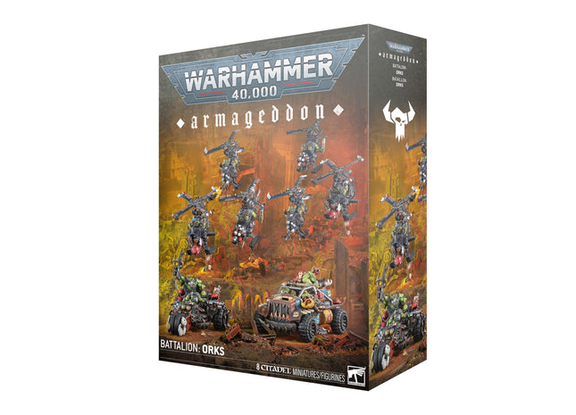 Gamers Guild AZ Warhammer 40K Warhammer 40K: Orks - Armageddon Battalion Games-Workshop