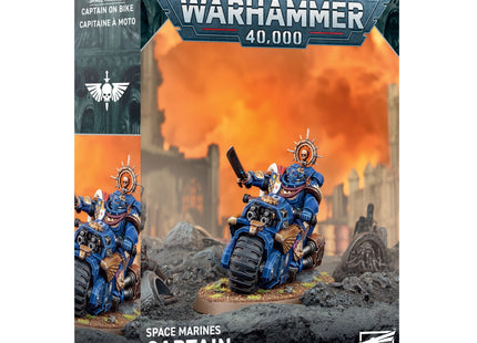 Gamers Guild AZ Warhammer 40K Warhammer 40K: Space Marines - Captain On Bike (Pre-Order) Games-Workshop