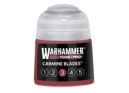 Gamers Guild AZ Warhammer Colour Warhammer Colour Paint: Tone Pro - Carmine Blades 3 (12ml) (Pre-Order) Games-Workshop