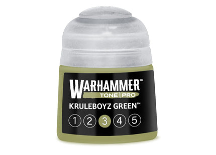 Gamers Guild AZ Warhammer Colour Warhammer Colour Paint: Tone Pro - Kruleboyz Green 3 (12ml) (Pre-Order) Games-Workshop
