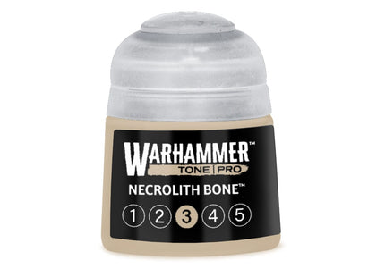 Gamers Guild AZ Warhammer Colour Warhammer Colour Paint: Tone Pro - Necrolith Bone 3 (12ml) (Pre-Order) Games-Workshop