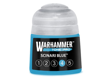 Gamers Guild AZ Warhammer Colour Warhammer Colour Paint: Tone Pro - Scinari Blue 4 (12ml) (Pre-Order) Games-Workshop