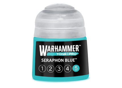 Gamers Guild AZ Warhammer Colour Warhammer Colour Paint: Tone Pro - Seraphon Blue 5 (12ml) (Pre-Order) Games-Workshop