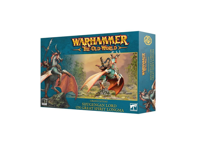 Gamers Guild AZ Warhammer The Old World The Old World: Grand Cathay: Shugengan Lord on Great Spirit Longmar (Pre-Order) Games-Workshop