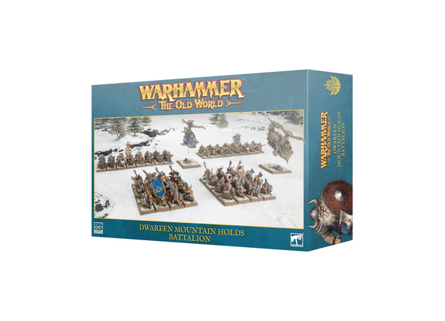 Gamers Guild AZ Warhammer The Old World Warhammer The Old World: Battalion - Dwarfen Mountain Holds Games-Workshop