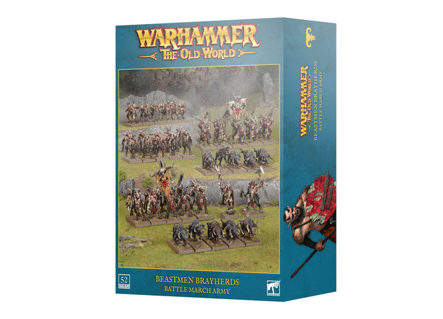 Gamers Guild AZ Warhammer: The Old World Warhammer: The Old World: Beastmen Brayherds - Battle March Army (Pre-Order) Games-Workshop