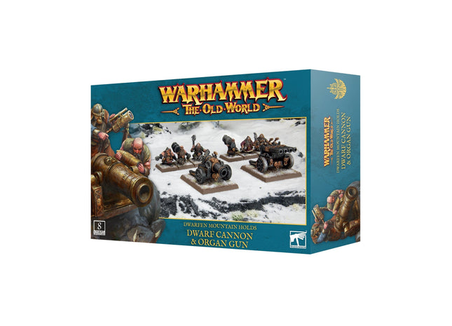 Gamers Guild AZ Warhammer The Old World Warhammer The Old World: Dwarfen Mountain Holds - Cannon And Organ Gun Games-Workshop