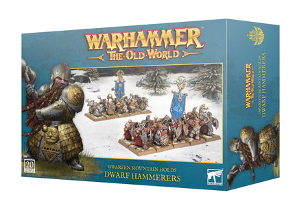 Gamers Guild AZ Warhammer The Old World Warhammer The Old World: Dwarfen Mountain Holds - Dwarf Hammers Games-Workshop