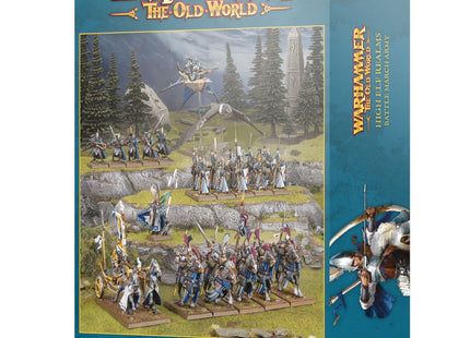 Gamers Guild AZ Warhammer: The Old World Warhammer: The Old World: High Elf Realms - Battle March Army (Pre-Order) Games-Workshop