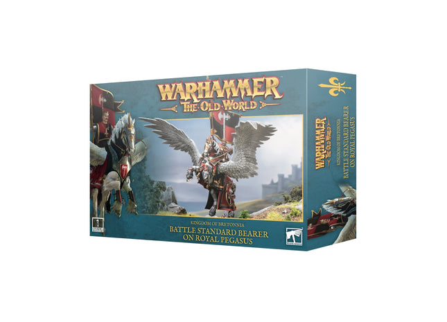 Gamers Guild AZ Warhammer The Old World Warhammer The Old World: Kingdom Of Bretonnia - Battle Standard On Royal Pegasus (Pre-Order) Games-Workshop