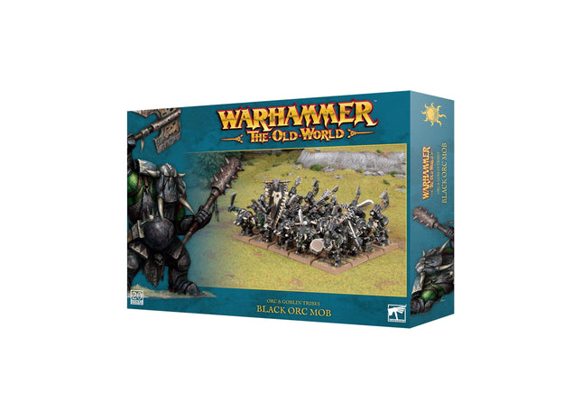 Gamers Guild AZ Warhammer The Old World Warhammer The Old World: Orcs and Goblins Orc - Black Ork Mob Games-Workshop