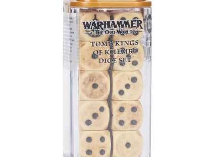 Gamers Guild AZ Warhammer The Old World Warhammer: The Old World – Tomb Kings of Khemri Dice (Pre-Order) Games-Workshop