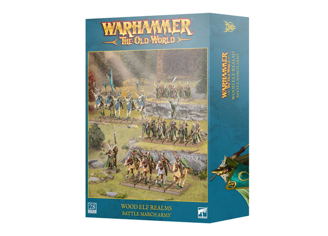 Gamers Guild AZ Warhammer: The Old World Warhammer: The Old World: Wood Elf Realms - Battle March Army (Pre-Order) Games-Workshop