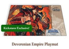 Gamers Guild AZ Warlord Warlord: Saga of the Storm CCG - Kickstarter Exclusive Deverenian Empire Playmat (Pre-Order) Kickstarter