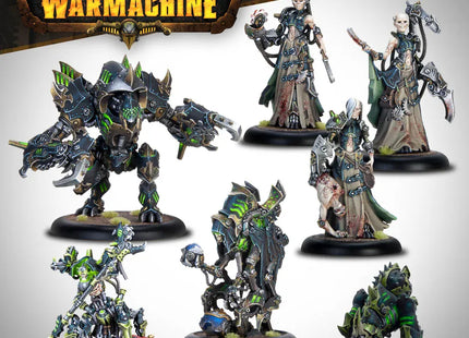 Gamers Guild AZ Warmachine Warmachine: Cryx Necrofactorium Command Set – Boneyard Keeper (Pre-Order) AGD