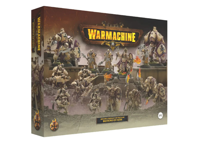 Gamers Guild AZ Warmachine Warmachine: Protectorate of Menoth Covenant of the Flame | Bastions of Faith Army Box (Pre-Order) ACD Distribution