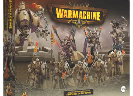 Gamers Guild AZ Warmachine Warmachine: Protectorate of Menoth Covenant of the Flame | Defenders of the Flame Command Set (Pre-Order) ACD Distribution