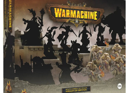 Gamers Guild AZ Warmachine Warmachine: Protectorate of Menoth Covenant of the Flame | Heralds of Perdition Army Box (Pre-Order) ACD Distribution