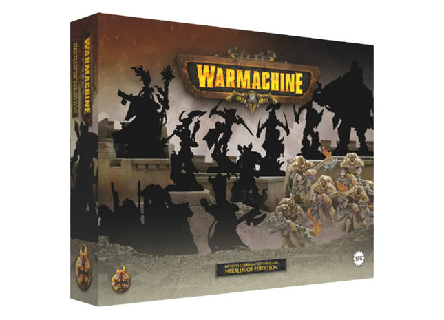 Gamers Guild AZ Warmachine Warmachine: Protectorate of Menoth Covenant of the Flame | Heralds of Perdition Army Box (Pre-Order) ACD Distribution