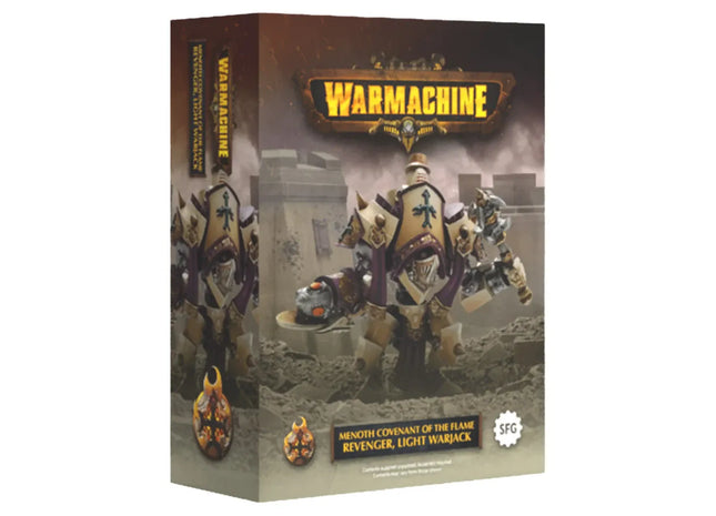 Gamers Guild AZ Warmachine Warmachine: Protectorate of Menoth Covenant of the Flame | Revenger Light Warjack (Pre-Order) ACD Distribution
