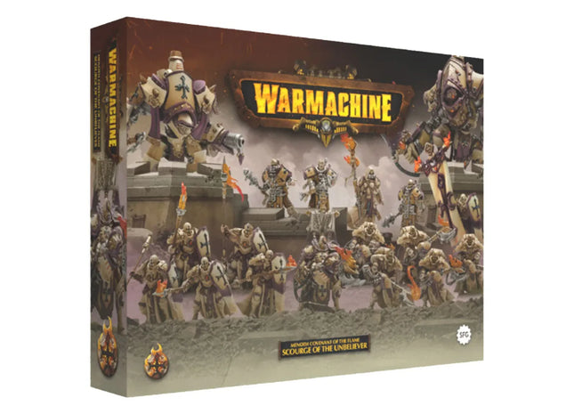 Gamers Guild AZ Warmachine Warmachine: Protectorate of Menoth Covenant of the Flame | Scourge of the Unbeliever Army Box (Pre-Order) ACD Distribution
