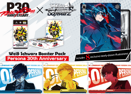 Gamers Guild AZ Weiss Schwarz Weiss Schwarz: Persona - 30th Anniversary Display Box (Pre-Order) YY Card World
