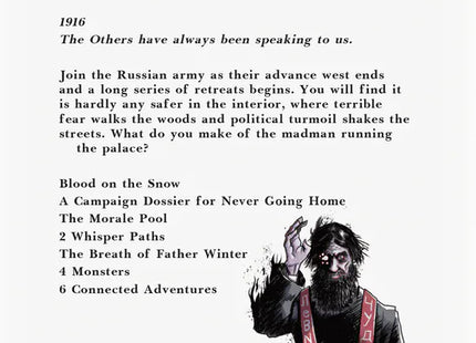 Gamers Guild AZ Wet Ink Games Never Going Home RPG: Blood on the Snow (Pre-Order) Quartermaster Direct