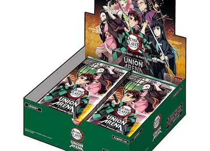 Gamers Guild AZ Wholesale Union Arena Card Game: Demon Slayer - Kimetsu No Yaiba - Booster Box

 - Street Date: 01/24/2025 -Price: $49.99 Gamers Guild AZ