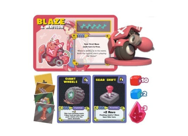 Gamers Guild AZ Wise Wizard Games Robot Quest Arena: Blaze & Matilda Pack Expansion (Pre-Order) AGD