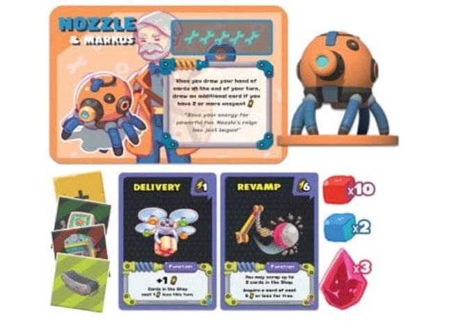 Gamers Guild AZ Wise Wizard Games Robot Quest Arena: Nozzle & Markus Pack Expansion (Pre-Order) AGD
