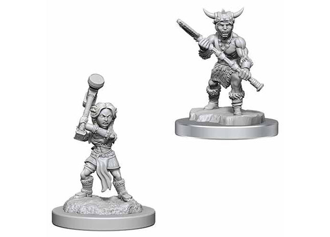 Gamers Guild AZ WizKids Dungeons And Dragons Nolzur's Marvelous Miniatures: W18 Halfling Barbarians GTS