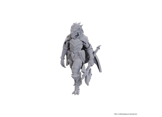 Gamers Guild AZ WizKids Dungeons And Dragons Nolzur'S Marvelous Miniatures: W25 Dragonborn Of Tiamat (Pre-Order) GTS