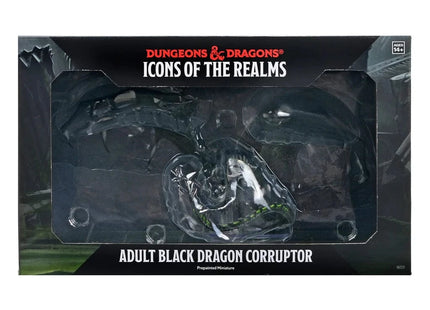 Gamers Guild AZ WizKids Dungeons & Dragons: Icons of the Realms - Adult Black Dragon (Pre-Order) AGD